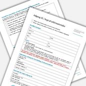 Ansøgningsblanketter til Stadsarkivet Ansøgningsblanketter til Stadsarkivet